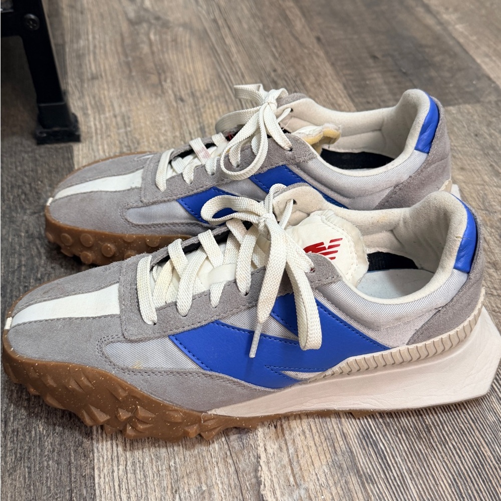 New Balance Blue and Gray Athletic Shoes
